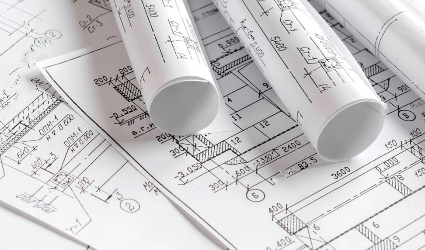 Blueprint and plan set printing for construction projects