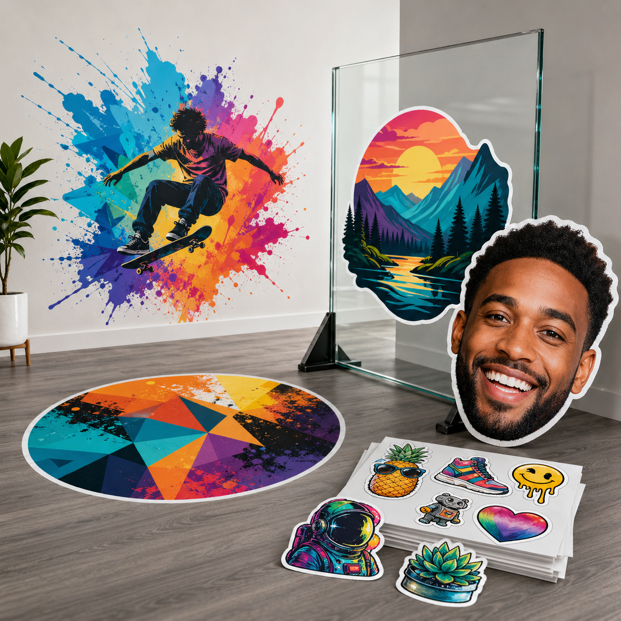 Custom print graphics and specialty projects